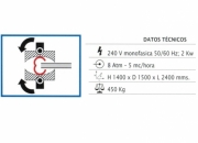 Datos técnicos Anilladora Rilecart R-422